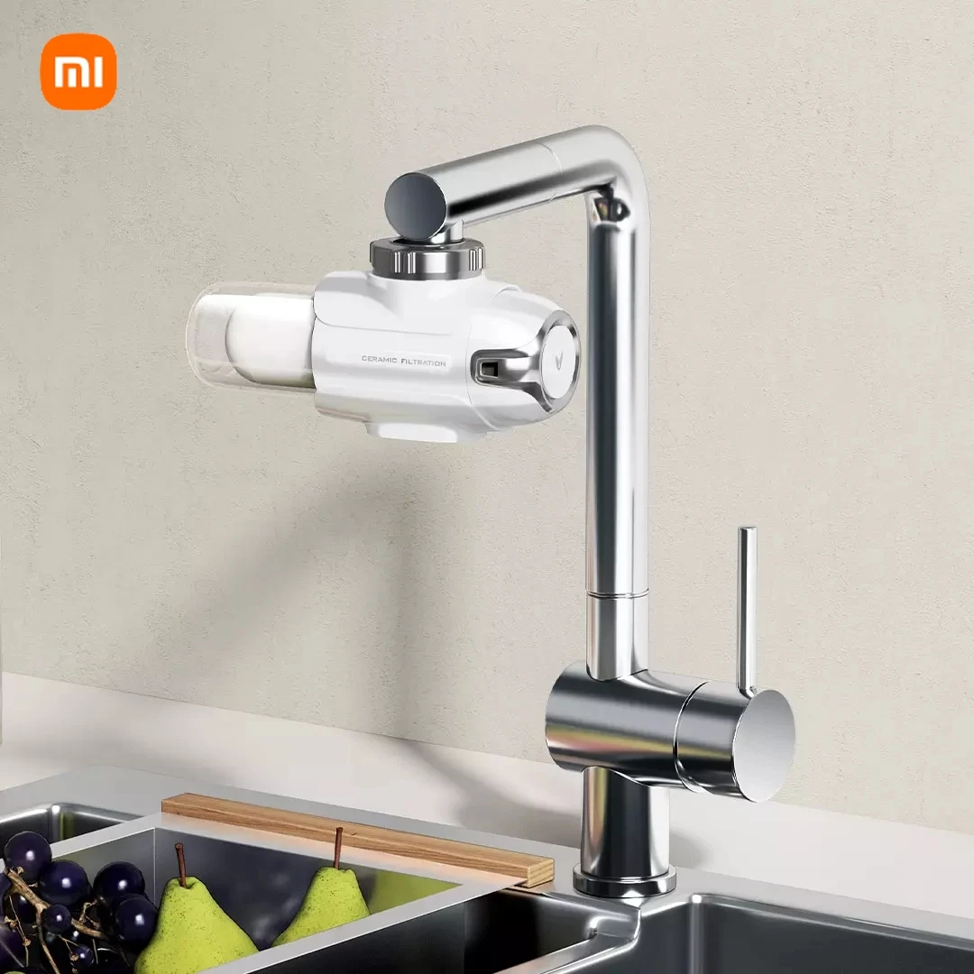 Новый очиститель воды для крана Xiaomi Yunmi керамический фильтр кухонный прозрачный