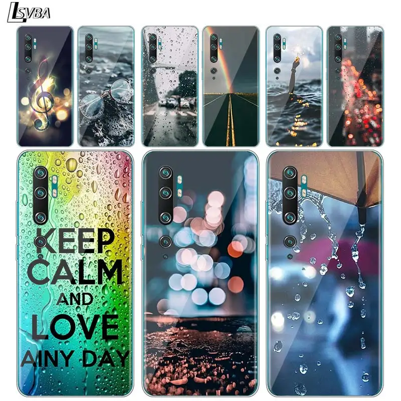 

Umbrella Rainy Days Soft TPU Silicone Cover For Xiaomi Mi 8 9 9T SE A1 A2 5X 6X Lite Pro F1 Mix 3 Play Phone Case