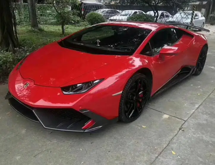 Карбоновый спойлер на задний багажник крыло и передняя губа для ношения в руках