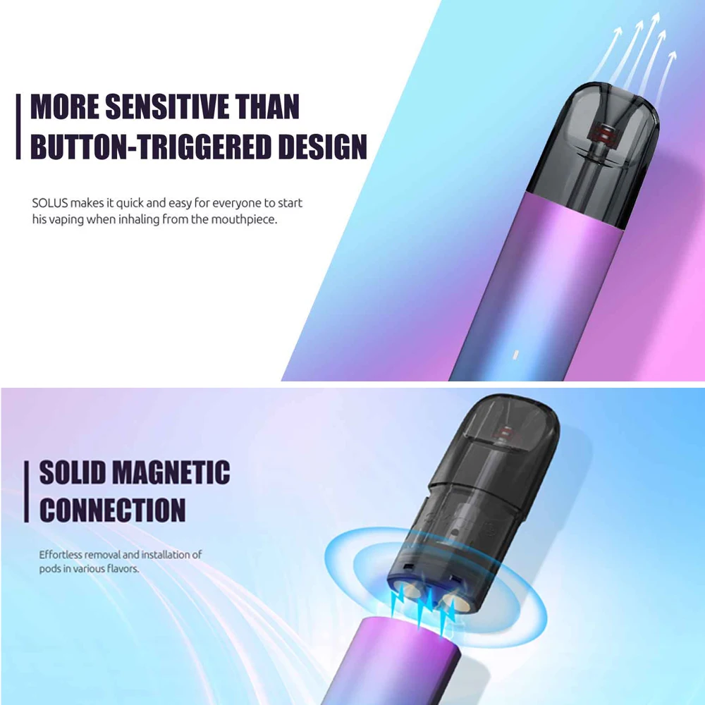 Новинка! Оригинальная система SMOK Solus Pods электронная сигарета вейп с