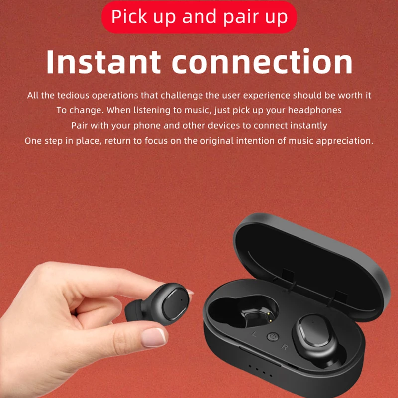 Наушники-вкладыши с зарядным устройством беспроводные наушники для LG K50 K50s K61 K51s