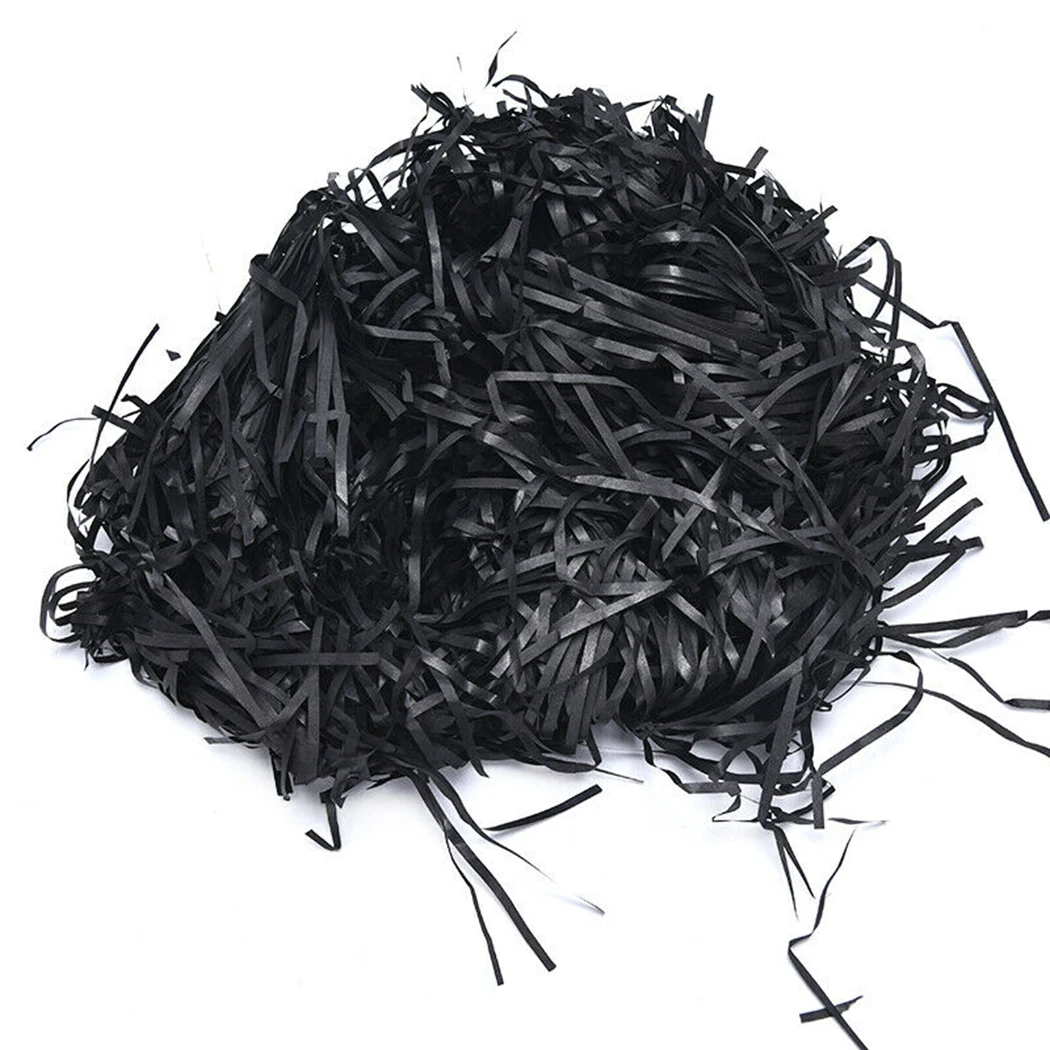 

200g Colorful Shredded Crinkle Raffia Paper Gift Box Filling Material Wedding Marriage Home Decoration in stock