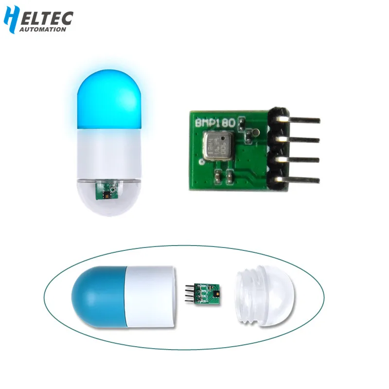 Lora узел ASR650x ASR6501 SX1262 светильник интенсивность/температура и влажность/качества