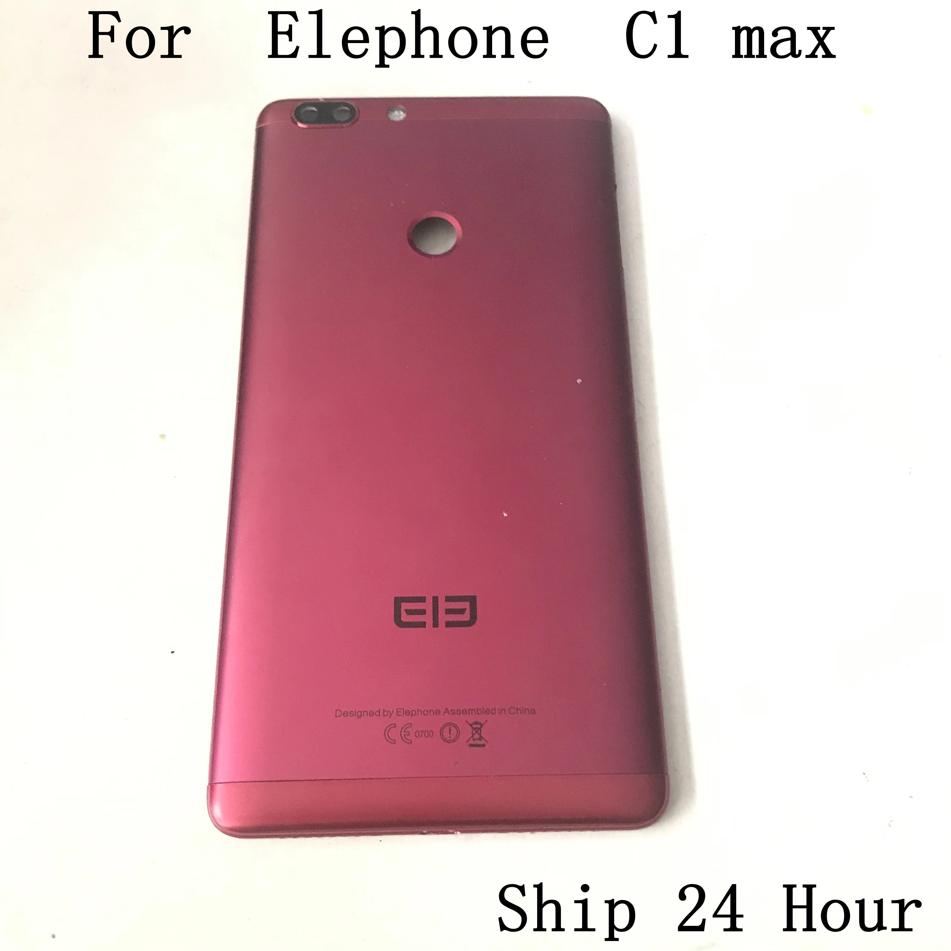 Защитный чехол для аккумулятора Elephone C1 Max б/у задняя крышка + стеклянная линза