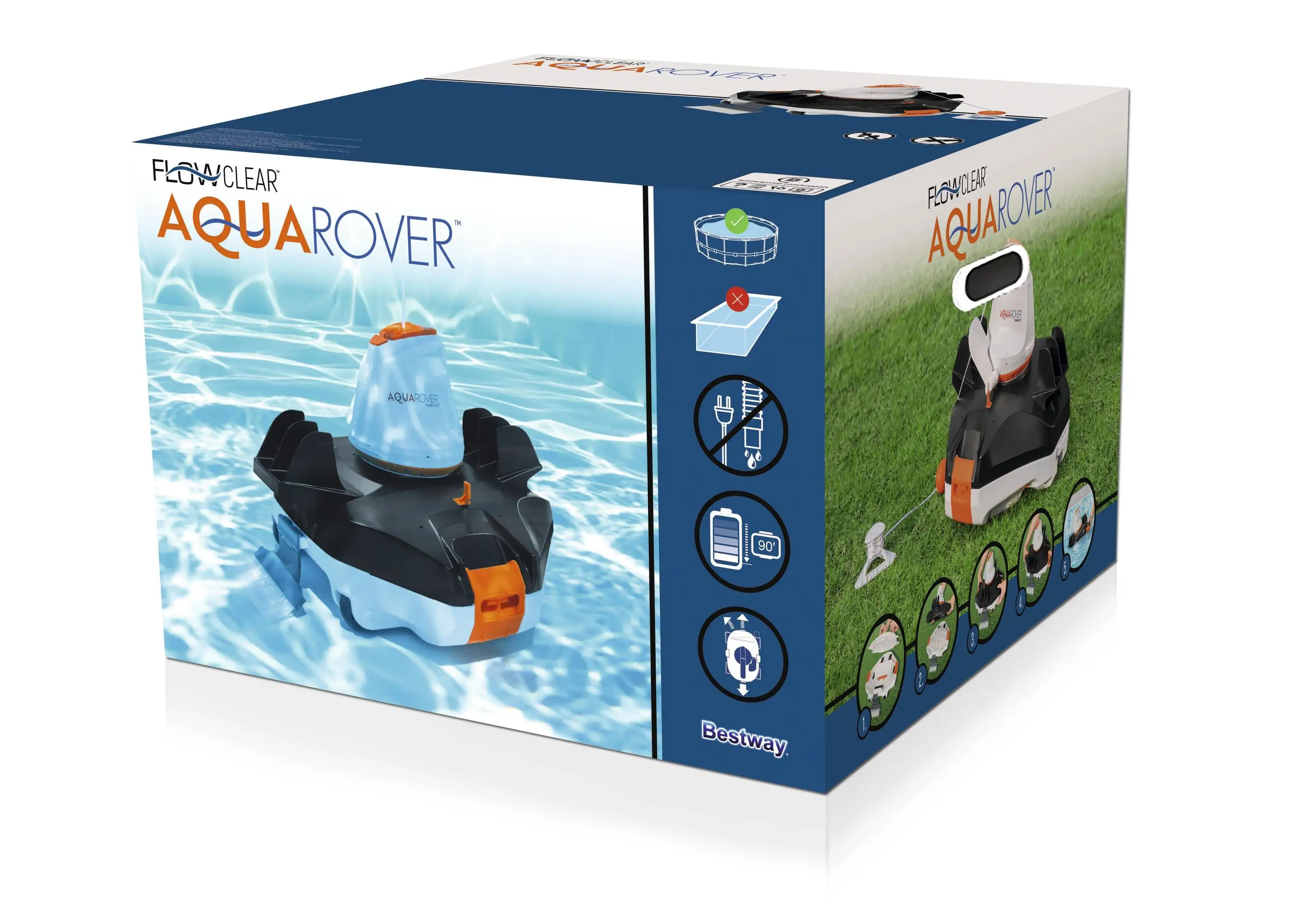 

Bestway 58622 AquaRover Autonomous pool cleaning robot