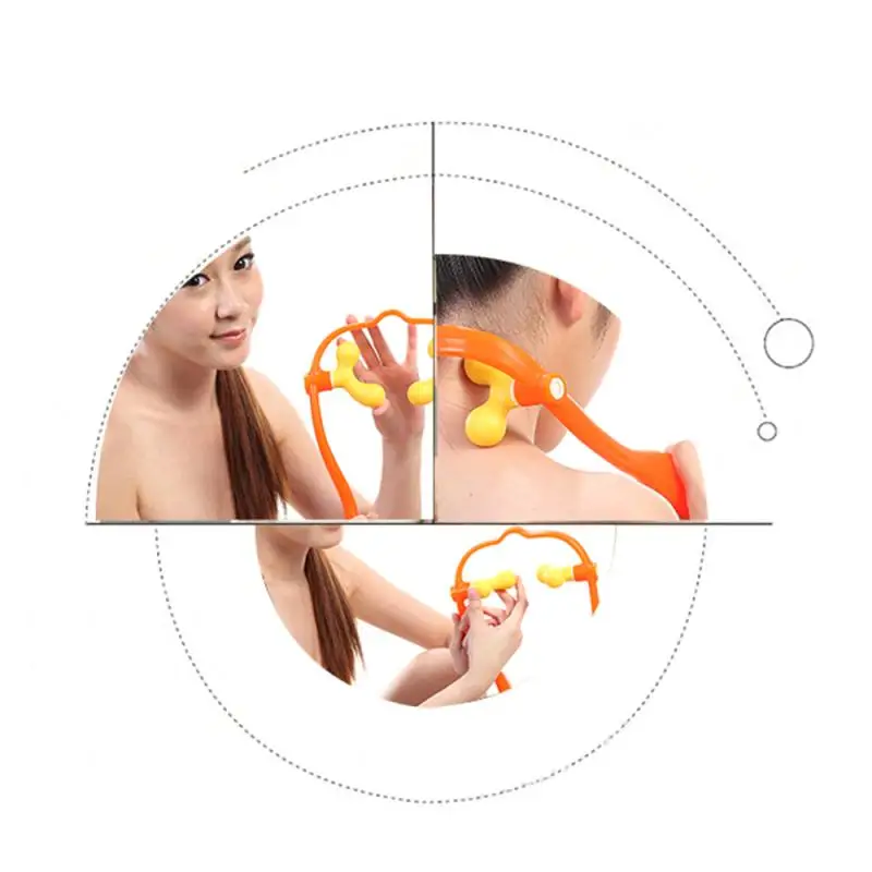 Массажер шиацу для шеи и плеч ручной аппарат снятия боли в теле точечного
