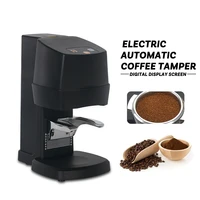 58mm coffee compactor stainless steel automatic electric flat press with power supply ground coffee compactor tools