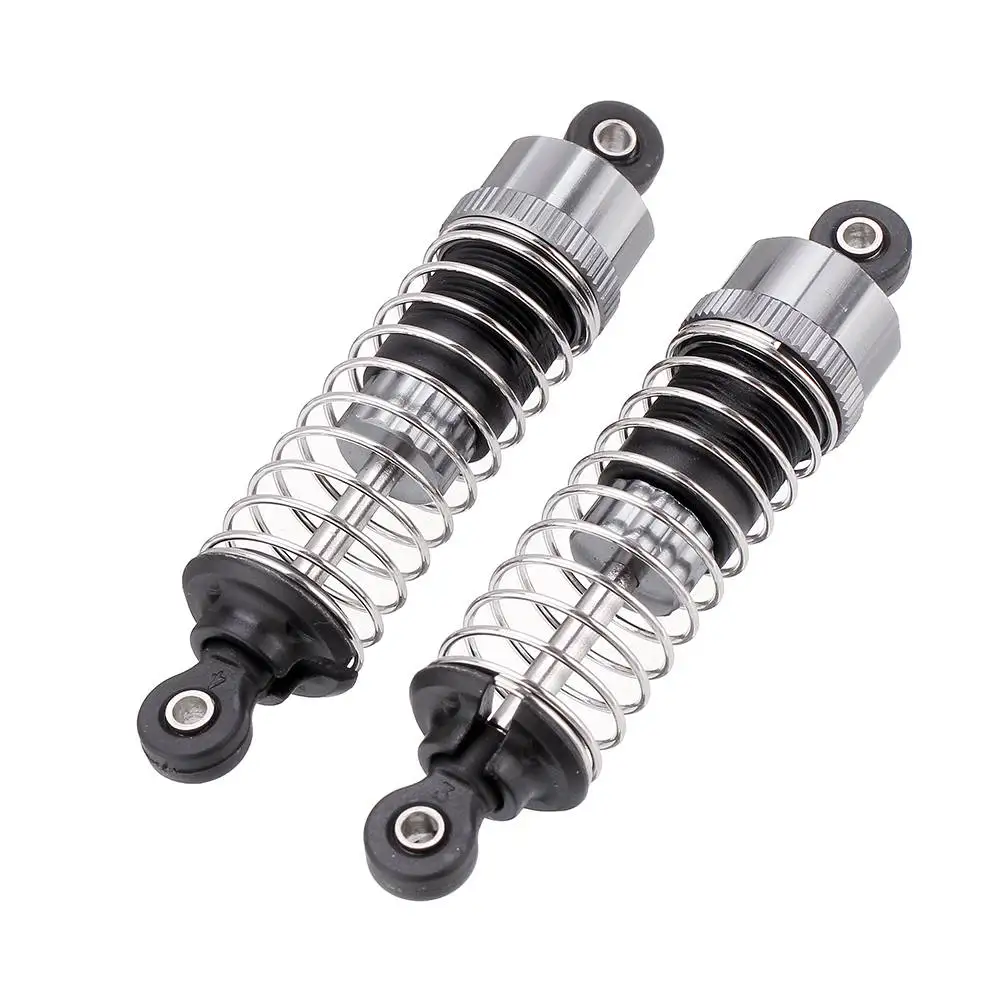 

2PCS Upgraded Aluminum Capped Oil Filled Shock Absorber Damper for HBX 16889 1/16 RC Car Parts M16100A