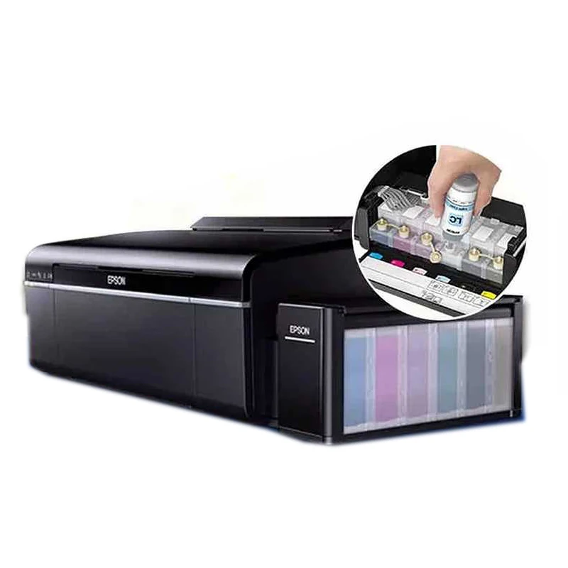 Струйный принтер формата А4 Vilaxh для принтера Epson L805 с Wi-Fi CD ПВХ-карт | Компьютеры и