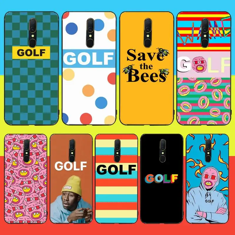 Силиконовый чехол для телефона HPCHCJHM Golf Wang Tyler Creator Odd Future Santa Cruz Oppo A5 A9 2020 Reno Z Realme5Pro