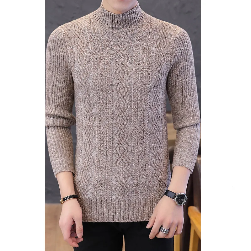 Повседневный мужской свитер теплый 4 цвета 2XL-M Осень-зима Новый брендовая модная