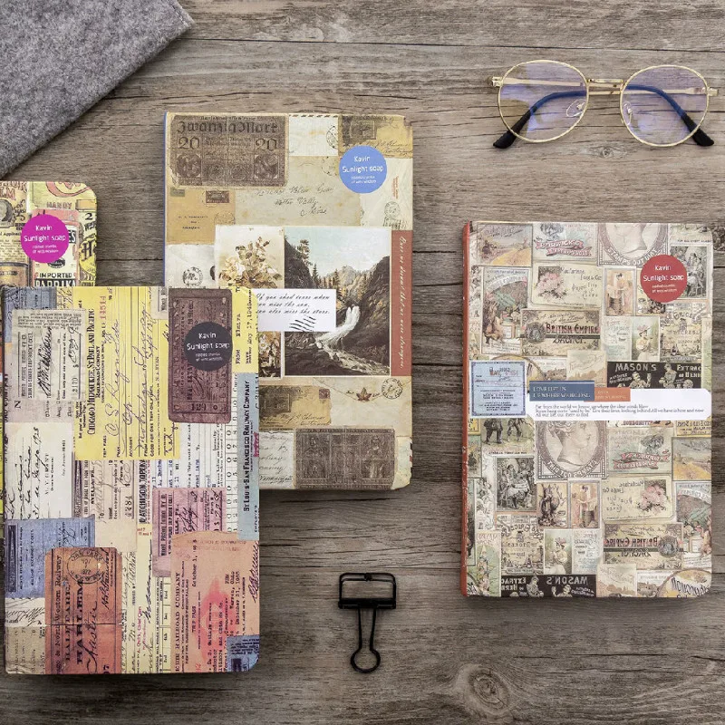 Дневник Блокнот Linead бумаги канцелярские винтажные дневник путешествия журнал