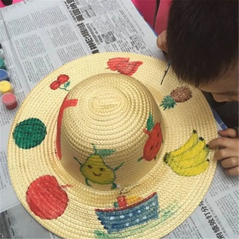 Детский костюм мексиканского сомбреро сделай сам солнцезащитный козырек летняя