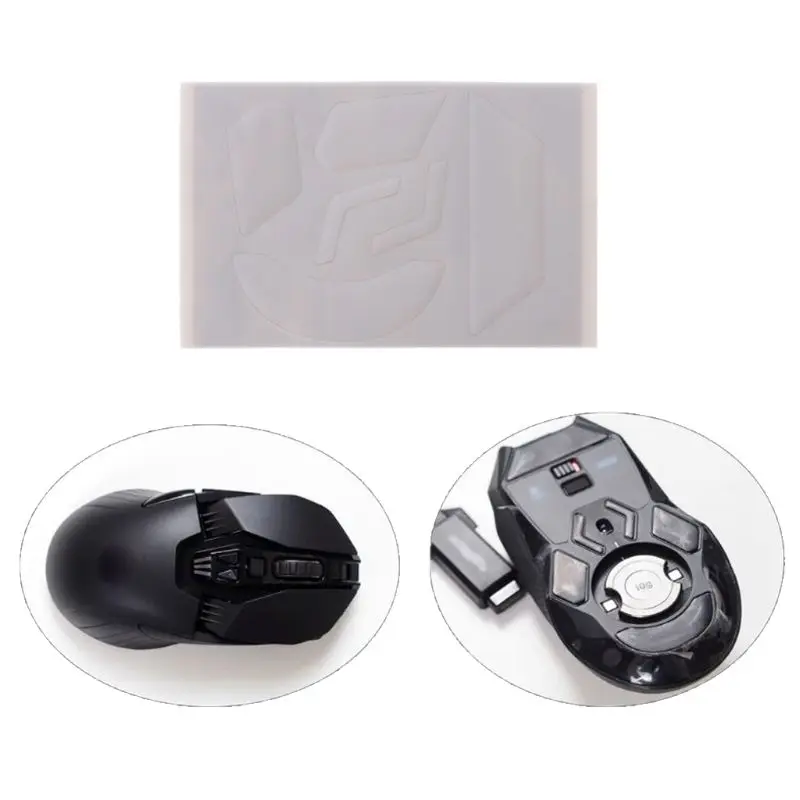 1 комплект 0 6 мм белые изогнутые края мышь ножки коньки для мыши logitech G903 |