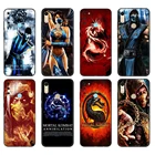 Черный чехол ТПУ для Honor 8a Prime 8s 9 10X Lite 9A 9C 9X Premium Pro 9S Чехол Скорпион Sub Zero Mortal Kombat x
