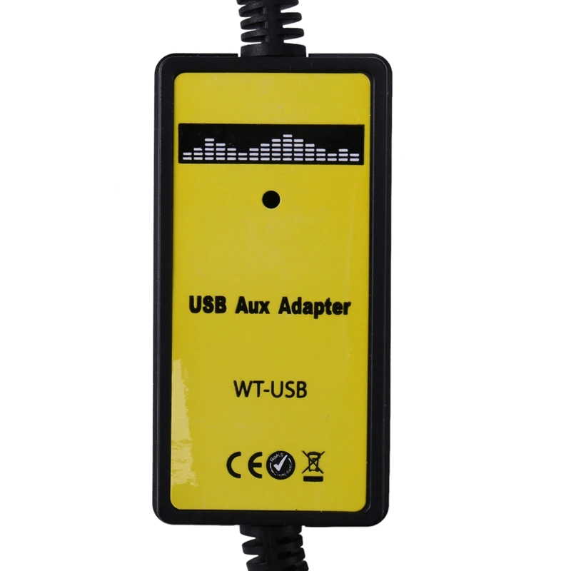 6 + 6-контактный автомобильный радиоприемник цифровой USB MP3 интерфейс адаптер для