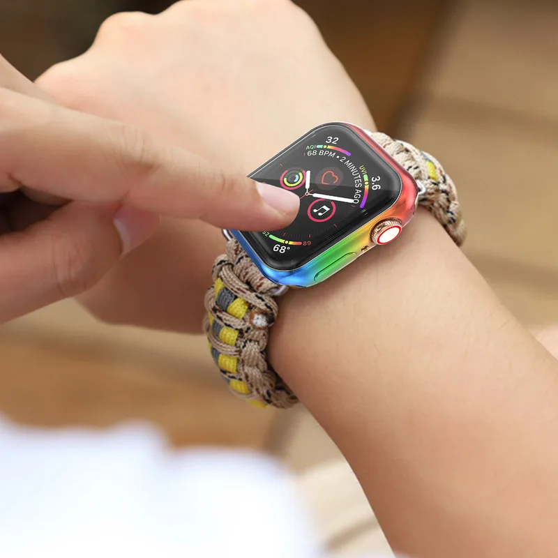 Защитный чехол из ТПУ для Apple Watch Series 5 4 3 2 1 рамка идеальный бампер IWatch 38 40 42 44 мм |
