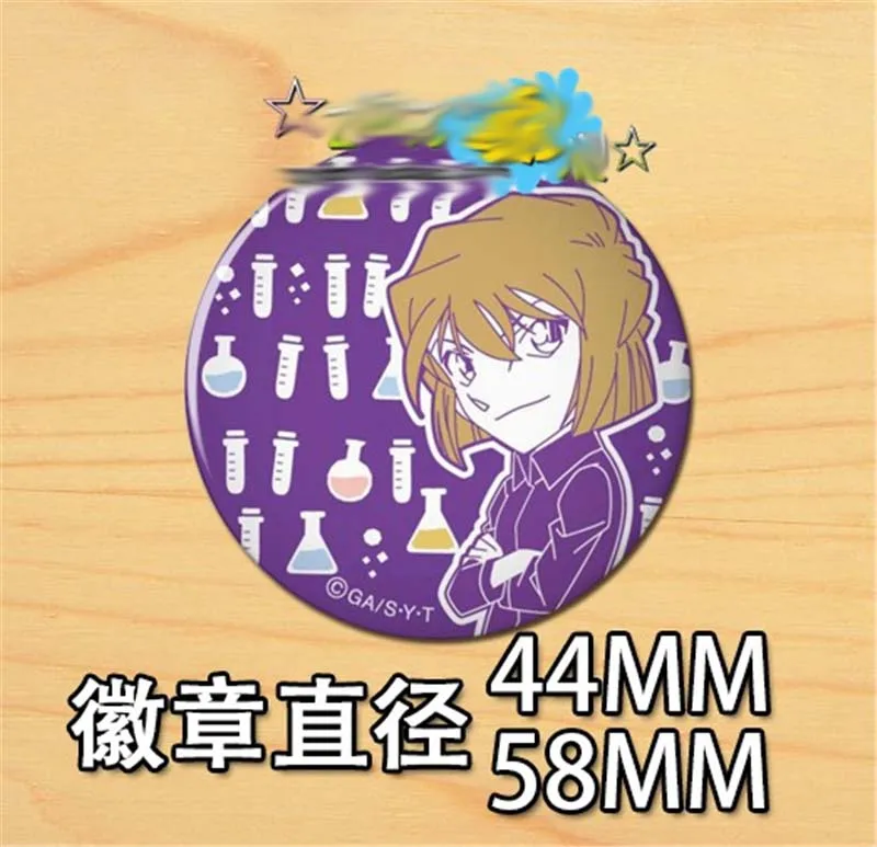 Брошь значок косплея из аниме Детектив Конан брошь коллекционные булавки рюкзак