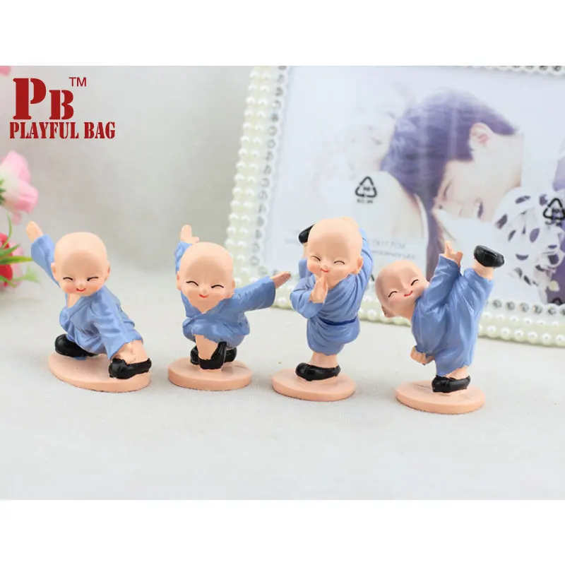 PB игривый сумка с изображением забавных милых маленьких монах 4 шт. китайский