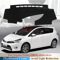 dashboard cover protective pad for toyota verso 20092018 ar20 sportsvan car accessories dash board sunshade carpet 2010 2017