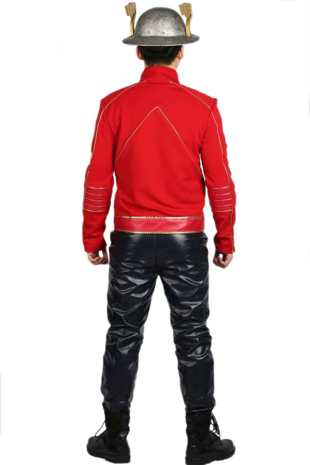X-COSTUME распродажа 45% скидка флэш сезон 2 Джей костюм garrick для косплея и Хэллоуина подарок для фанатов высокого качества