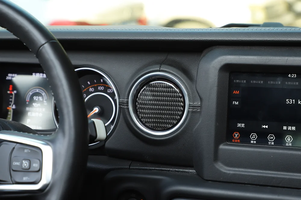 Приборная панель из углеродного волокна + Задняя решетка вентиляционного