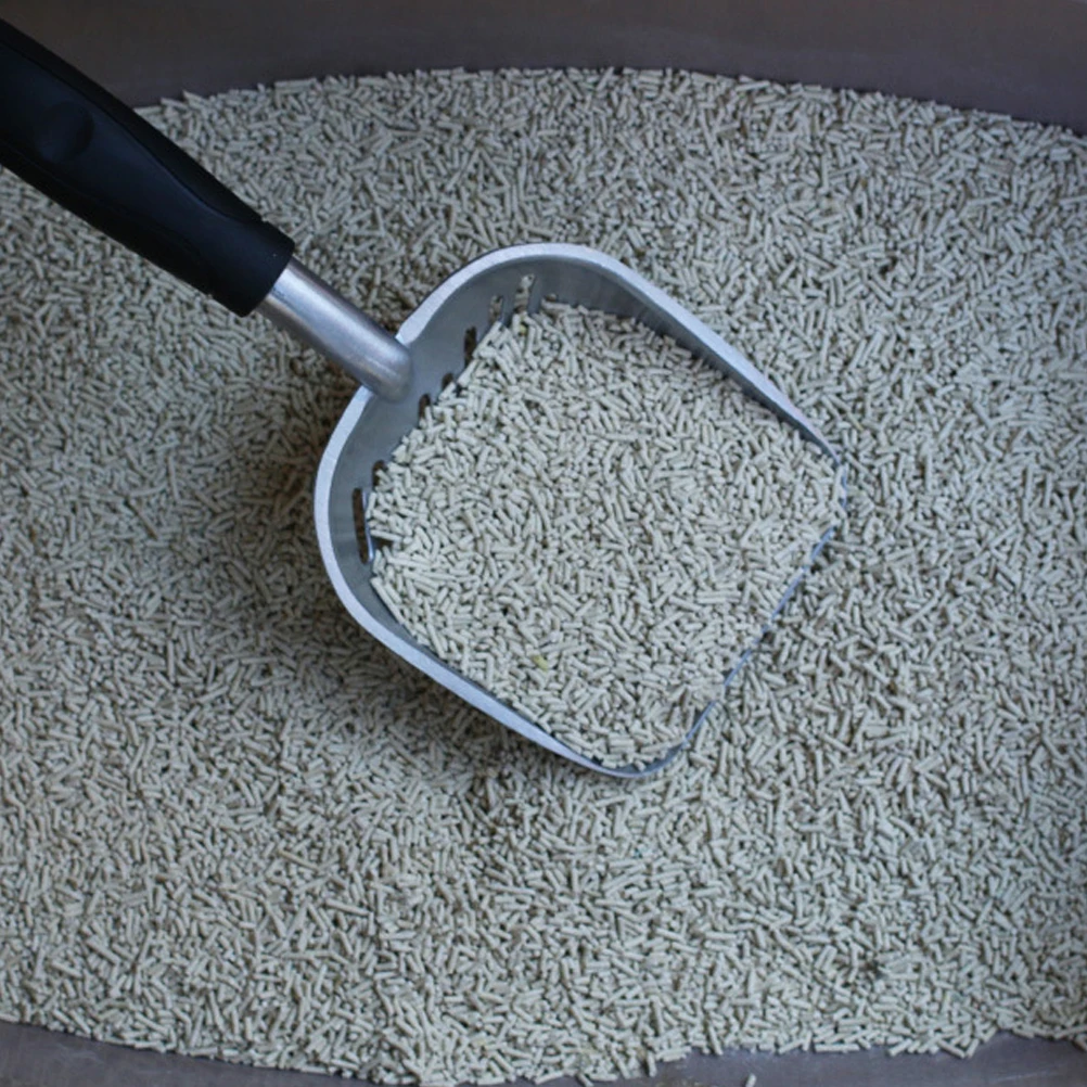 Лопатка для кошачьего туалета из алюминиевого сплава с антипригарным покрытием