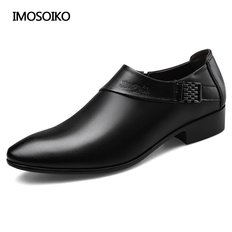

Men's Fashion Wedding Shoes Elegant Leather Shoes Business Shoes Men's Formal Shoes Korean Fashion Footwear Loafers Size 38-48