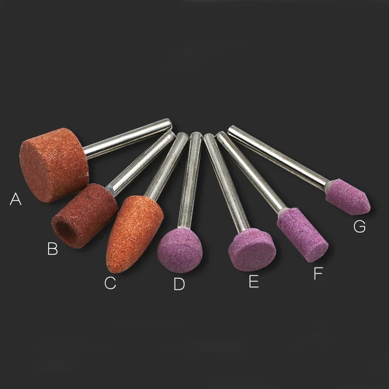 10Pcs Abrasive Mounted Stone Points Electric Grinding Accessories Polishing Head Wheel Tool For Dremel Rotary Power Tools | Инструменты