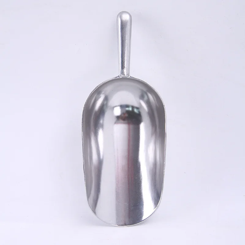 

Stainless Steel Ice Scraper Food Buffet Tongs Candy Bar Scoops Shovel Kitchen Gadgets Accessories
