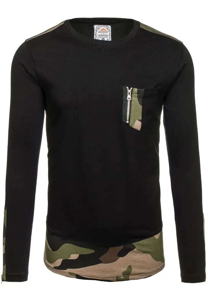 Мужская Повседневная рубашка-поло ZOGAA хлопковая в клетку с длинным рукавом и