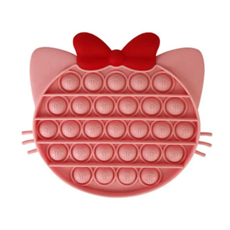 Красочный Единорог Сова фиджет игрушки антистресс Радуга для взрослых пузырь