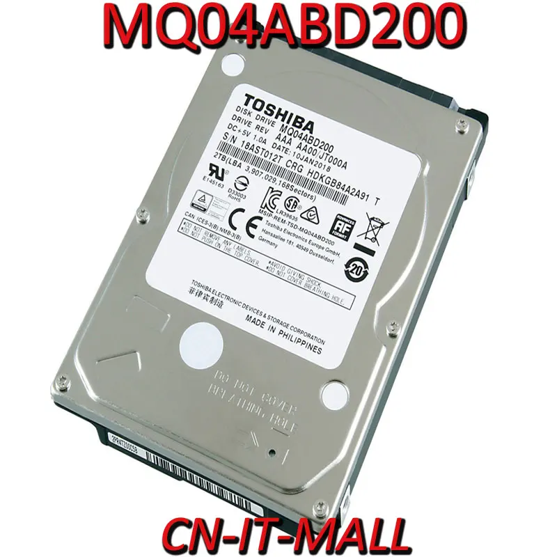 2.5 MQ04ABD200  2TB 128MB  SATA 6.0Gb/s  5400RPM 2.5  9.5MM   Hard Drive