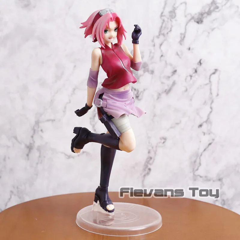 

Аниме Gals Sakura Haruno фигурка кукла из ПВХ игрушка 22 см