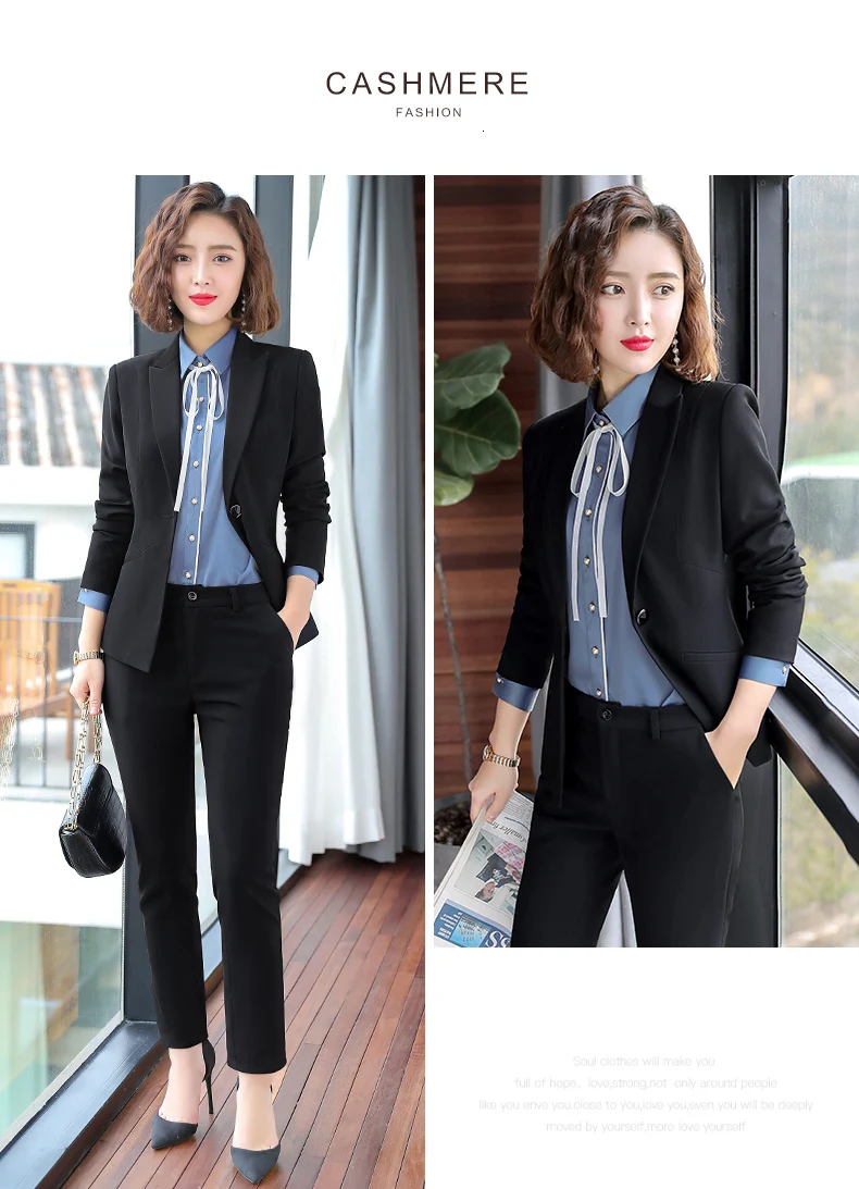 Fashion Women Long Sleeved Jacket Dress Slim Skirt Suits Two Pieces Together Large Office Lady Working Clothes Maternity