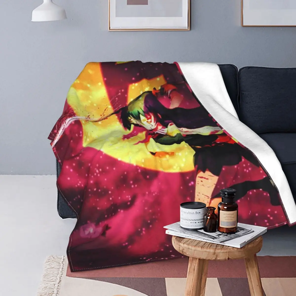 

Akame-Manta с капюшоном для cama, edredones a cuadros, manta para Vestido para cama