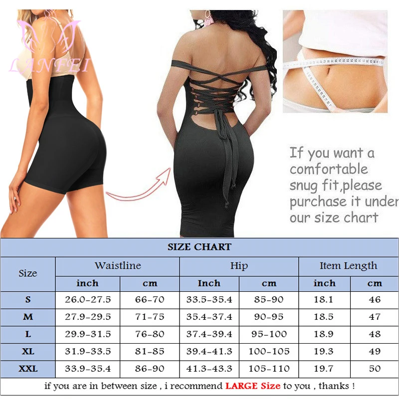 LANFEI утягивающие брюки для живота Утягивающие трусики тела дышащие с высокой