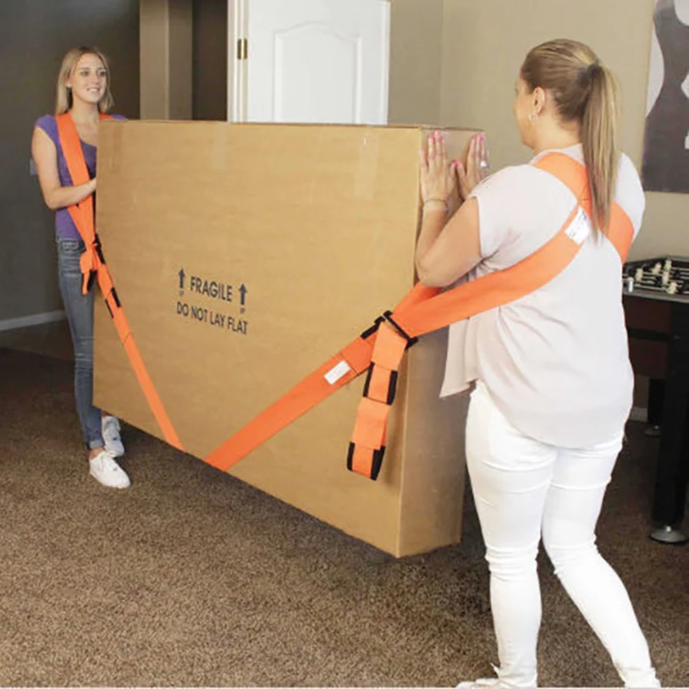 New Useful Lifting Moving Strap Furniture Transport Belt In Shoulder Straps Team