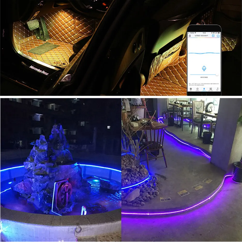 Bluetooth беспроводной умный контроллер светодиодный красочный светильник для