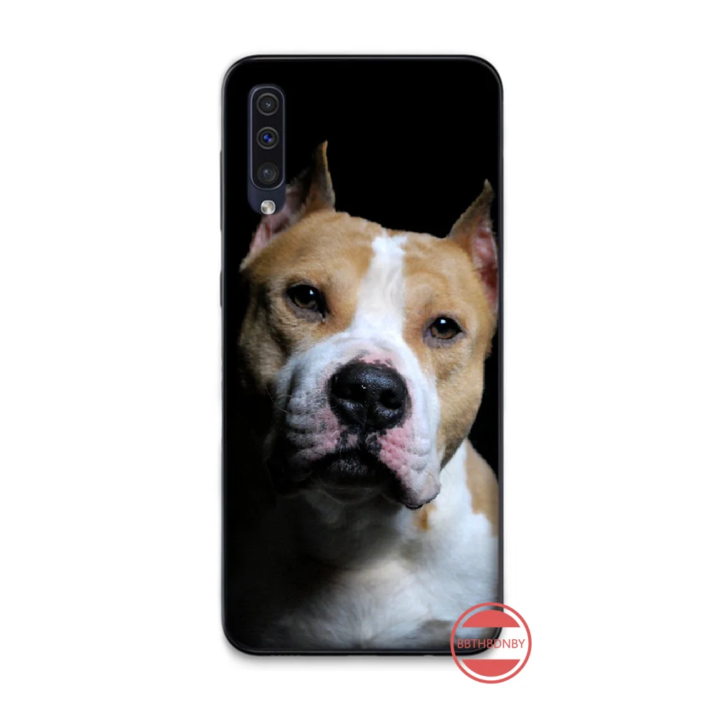 Крутой чехол для телефона с изображением собаки питбуля щенка животного Samsung Galaxy