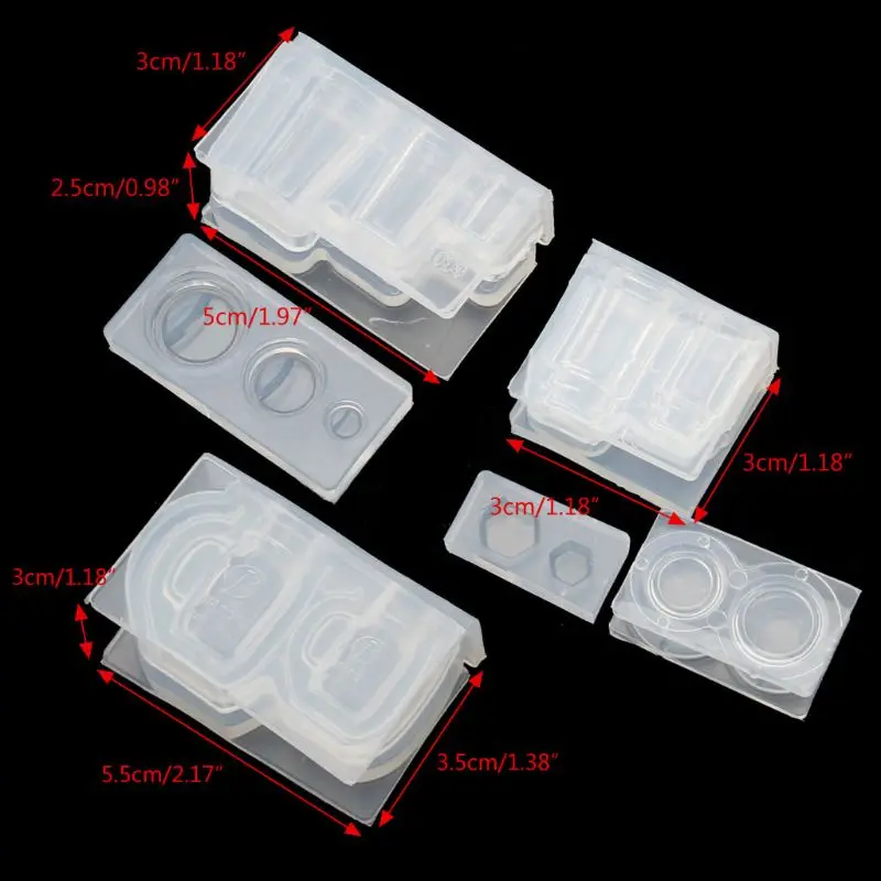 

Drink Bottle Coffee Cup Honey Jar Resin Silicone Molds Epoxy Resin Jewelry Tools