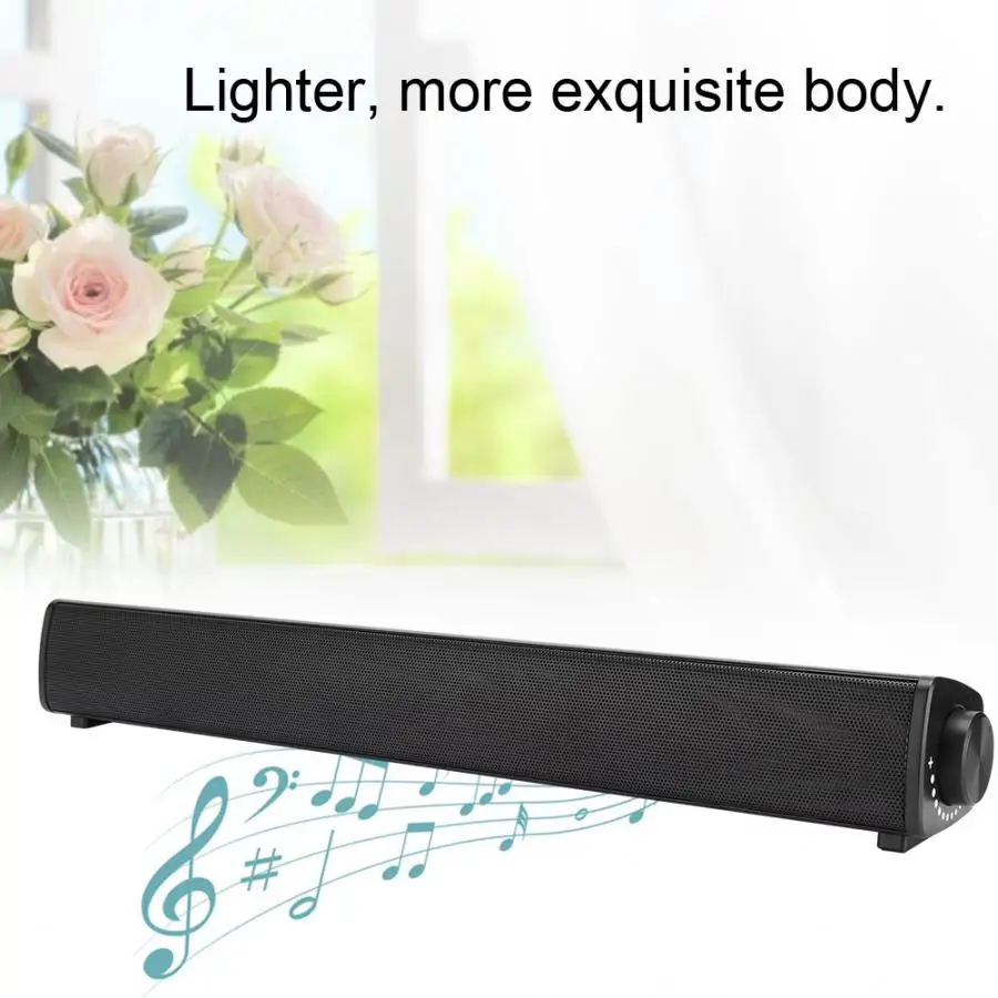 Домашний компьютерный динамик S11 настольная звуковая панель с ручкой управления