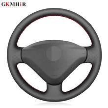 Artificial Leather Car Steering Wheel Cover for Peugeot 207 2006-2014 Partner 2009-2018 Expert 2008-2016 Fiat Scudo 2010-2016