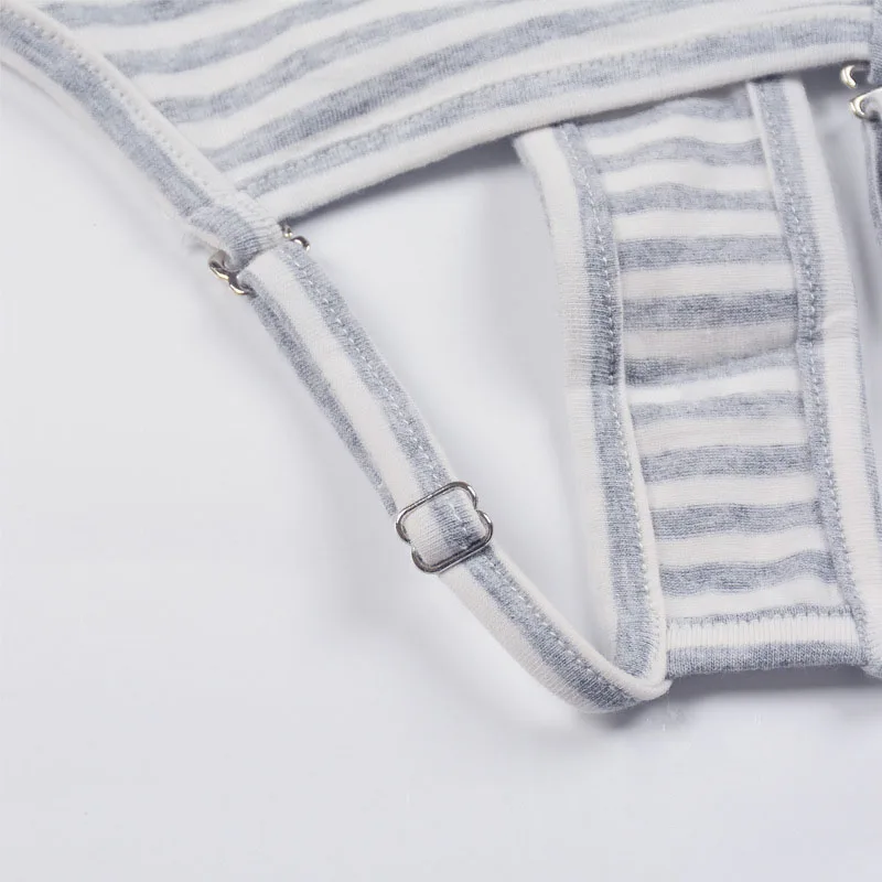 Серые полоски женские физиологические штаны для собак моющиеся подгузники