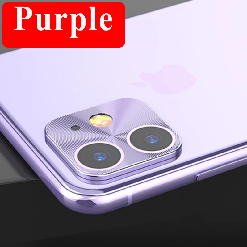 Защита для объектива камеры кольцо на iPhone 11 Pro закаленное стекло для iPhone 11Pro MAX телефон металлический сплав Телефон задняя защита