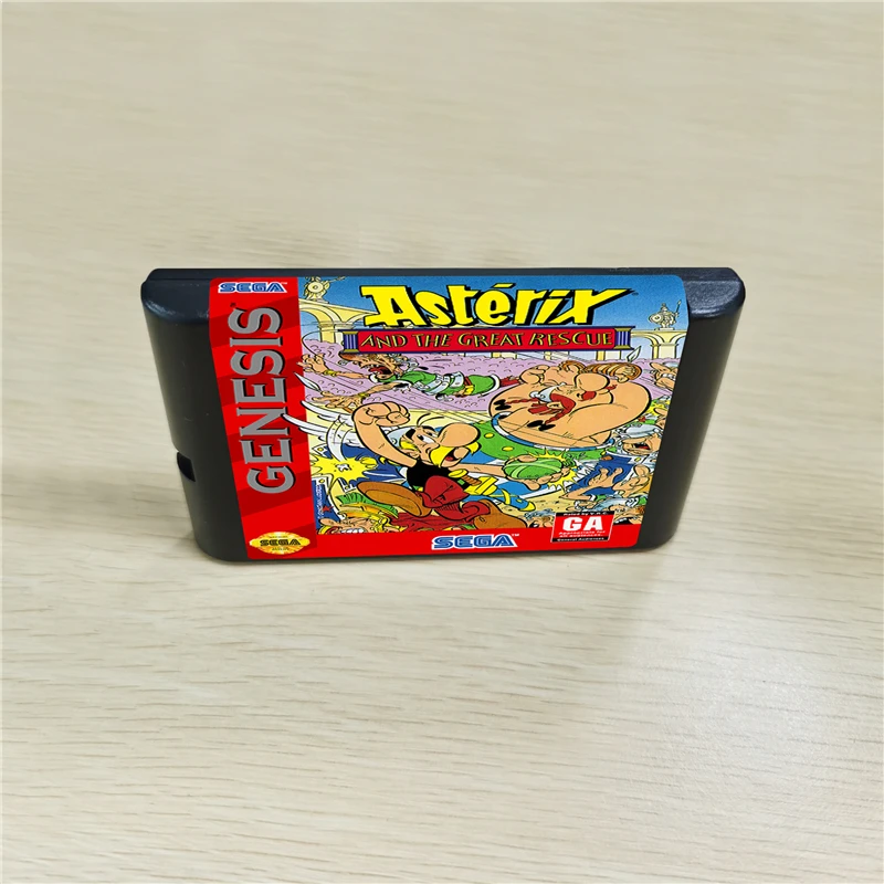 Asterix и the Great Rescue 2 - 16 бит MD игровой Картридж для консоли MegaDrive Genesis | Электроника