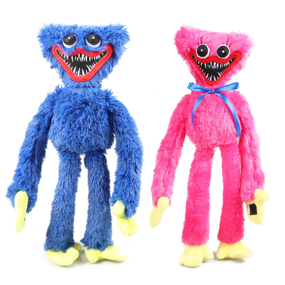 

Игрушка плюшевая Huggy Wuggy 40 см, популярный игровой персонаж, мягкая пугающая плюшевая кукла, подарок для детей на день рождения и Рождество