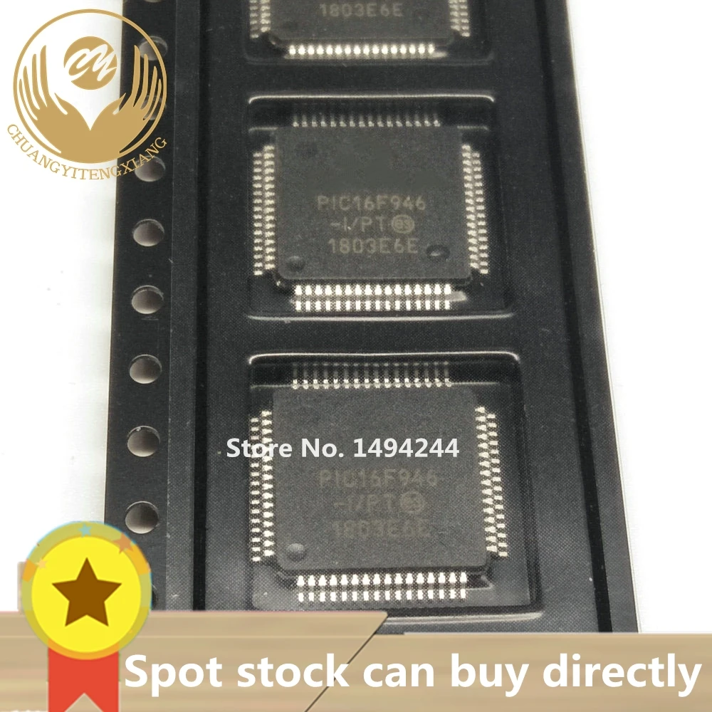 

10pcs/LOT PIC16F946-I/PT QFP