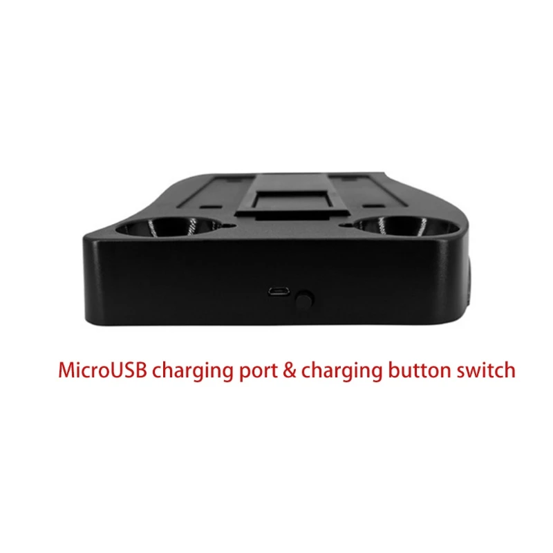 

4 in1 PS VR 2nd Generation Vertical Stand PS4 VR Glasses Connector Storage Kit