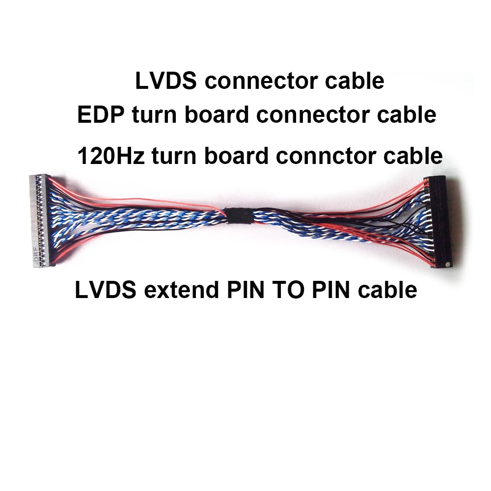 Кабель поворота LVDS 25 см edp кабель для поворотной платы 120 Гц | Электронные